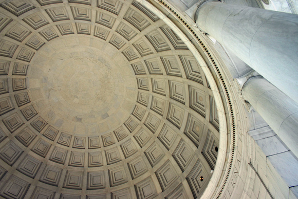 Jefferson Memorial, Dome ceiling